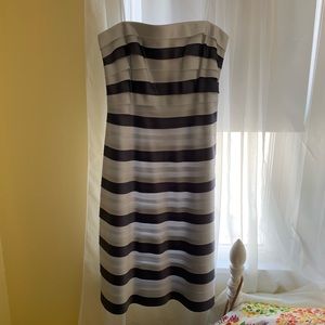 Eliza J Strapless dress